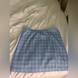 SHEIN blue skirt